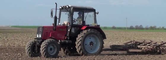 Культивация на МТЗ 892 с КПС 4.2