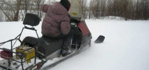 Двигатель Лифан на снегоходе Тайга