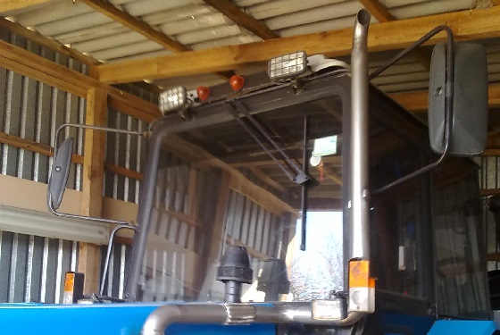 Модернизированная выхлопная труба на МТЗ 892