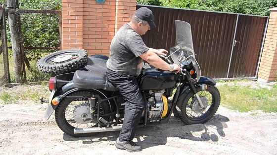 Дизельный мотоцикл МТ