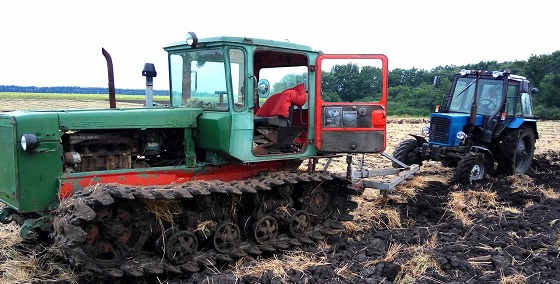 ДТ 75 и МТЗ 82