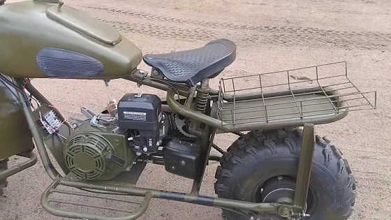 Двухколёсный драндулет собранный на коленке