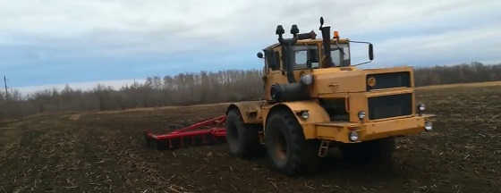 Трактор Кировец + БДМ-6Х4