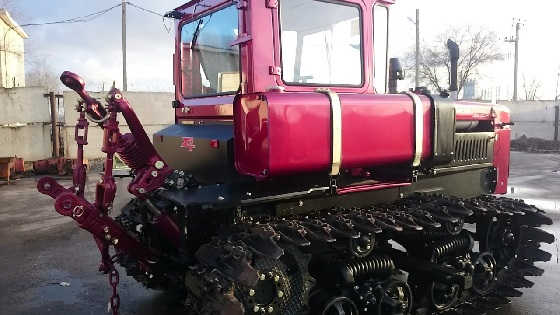 Реставрация трактора ДТ-75