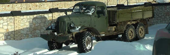 ЗИЛ 157 Борьба со снегом