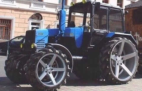 МТЗ НА ЛИТЫХ ДИСКАХ