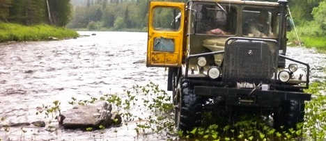 Крупнейший самодельный тягач