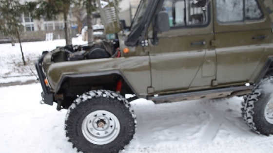 УАЗ V8 4.2 с двигателем от Шишиги