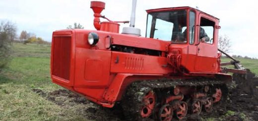 Трактор ДТ-175 с "Волгарь