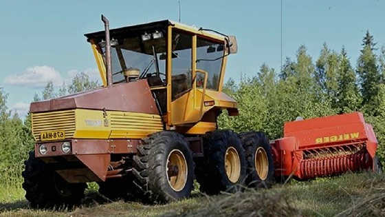 Финский трактор Valmet 1502