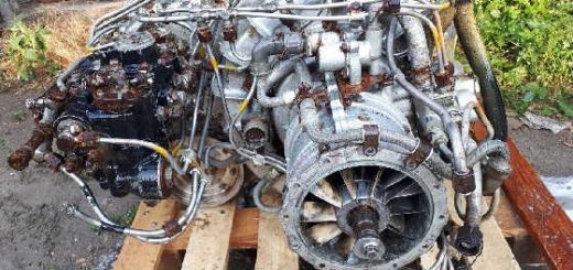 Речной глубоководный газотурбинный двигатель ГТД-350