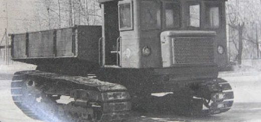СТГ-4 Забытый гусеничный грузовик из СССР
