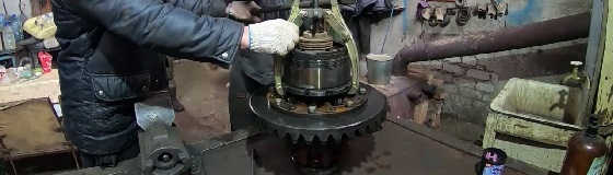 Разборка и дефектовка моста К-701М