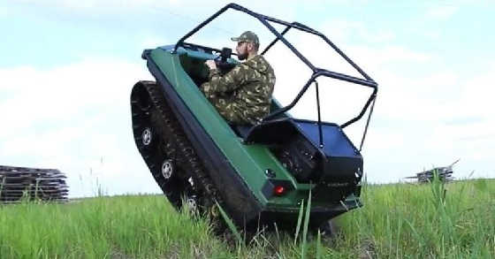 5 самых дешевых гусеничных вездеходов