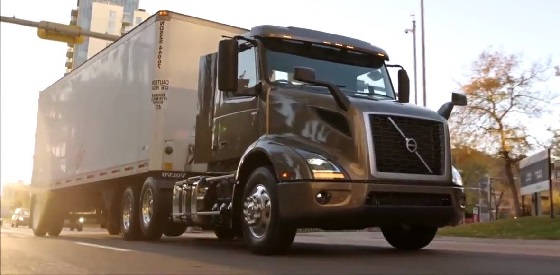 Volvo VNR truck