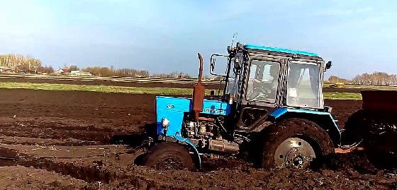 МТЗ "Беларус" на бездорожье
