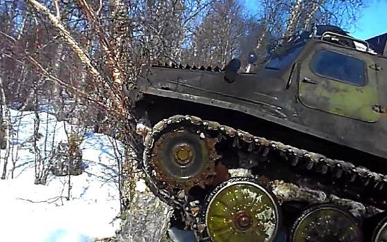 ГТ-Т - легендарный вездеход Крайнего Севера