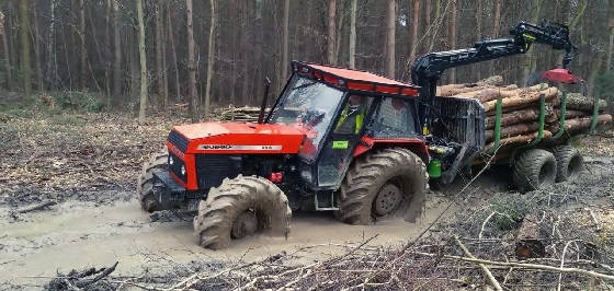 Тракторы лесовозы на бездорожье
