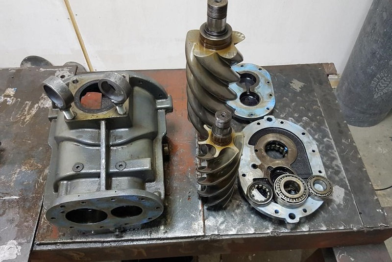 Ремонт винтового компрессора