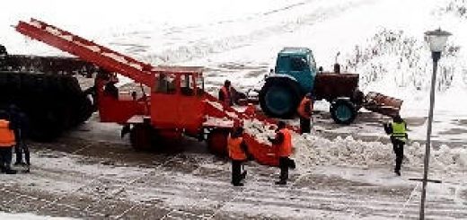 Снегоуборочная техника СССР