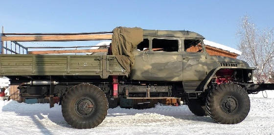  Постройка УРАЛа "Булчут"