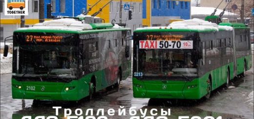 Троллейбусы ЛАЗ-Е183 и «ЛАЗ-Е301»