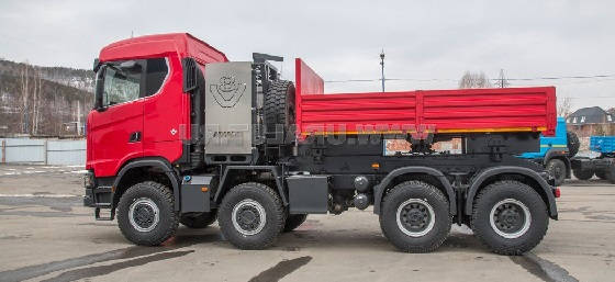 Балластный седельный тягач SCANIA 8х8