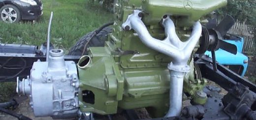 ГАЗ-63 с сердцем от Мерседес