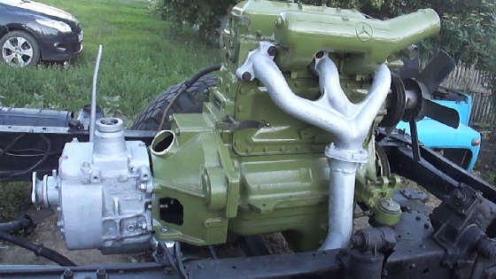 ГАЗ-63 с сердцем от Мерседес