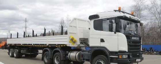 Полуприцеп контейнеровоз для big-bag