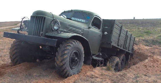 Легендарный ЗИЛ-157 с дизельным двигателем