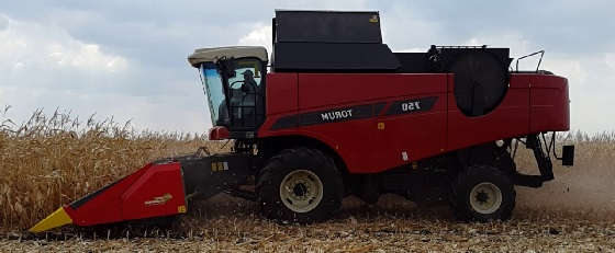 Российский роторный комбайн TORUM 750