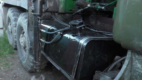 Урал-лесовоз Сварка и покраска бака