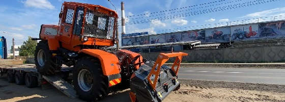 Трактор ХТА 208 1P Слобожанец с мульчером TFK 200