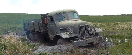 Возможности Зил-157 на бездорожье