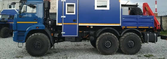 Арок КамАЗ 43118 с манипулятором