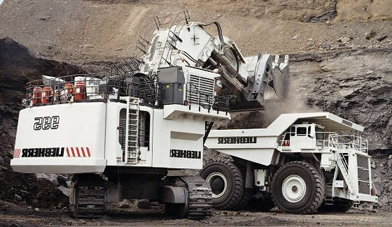 Liebherr R995 Ponton