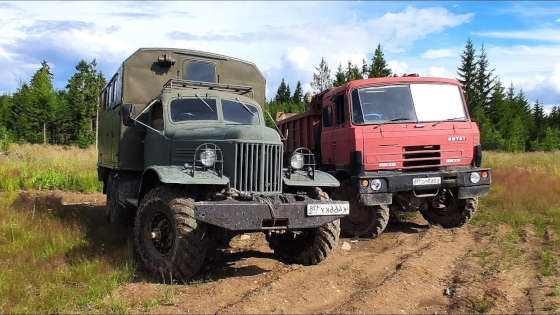 ЗИЛ-157 против TATRA-815