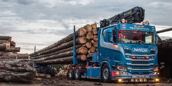 SCANIA Grumier R650 V8