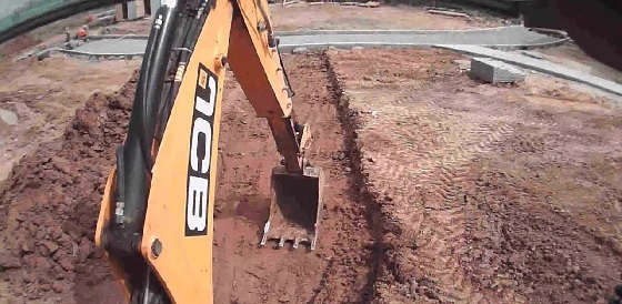 Копка на JCB 3CX