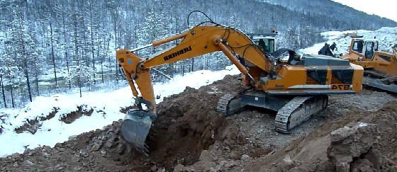 Экскаватор Liebherr 974