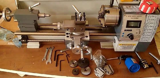 Токарный станок из Китая WM 210V