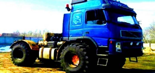 Кировец К-700 скрестили с грузовиком VOLVO