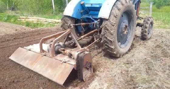 ФРЕЗЕРОВАНИЕ на Т-40 ОСЕНЬЮ