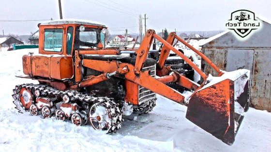 гусеничный погрузчик ТО-7А - ДТ-75