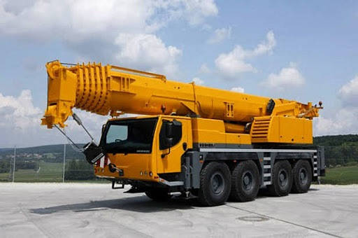 Применение гуська на автокране 100 тонн