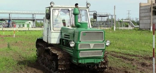 Советский гусеничный трактор Т-150
