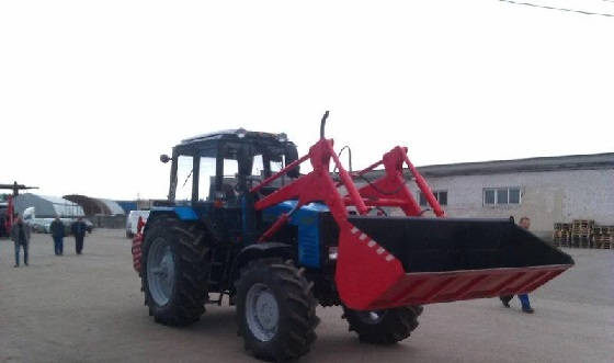 погрузчик для трактора МТЗ с балочным мостом