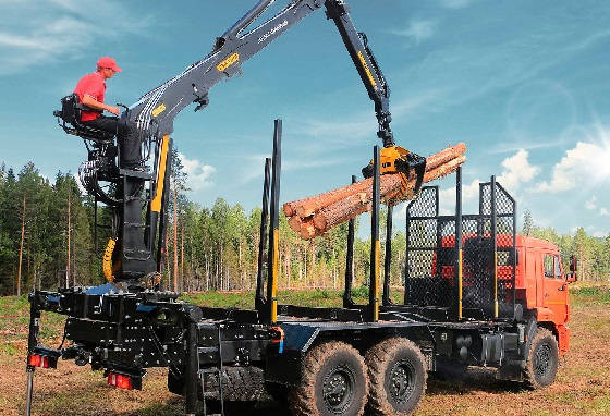 Гидроманипулятор для леса