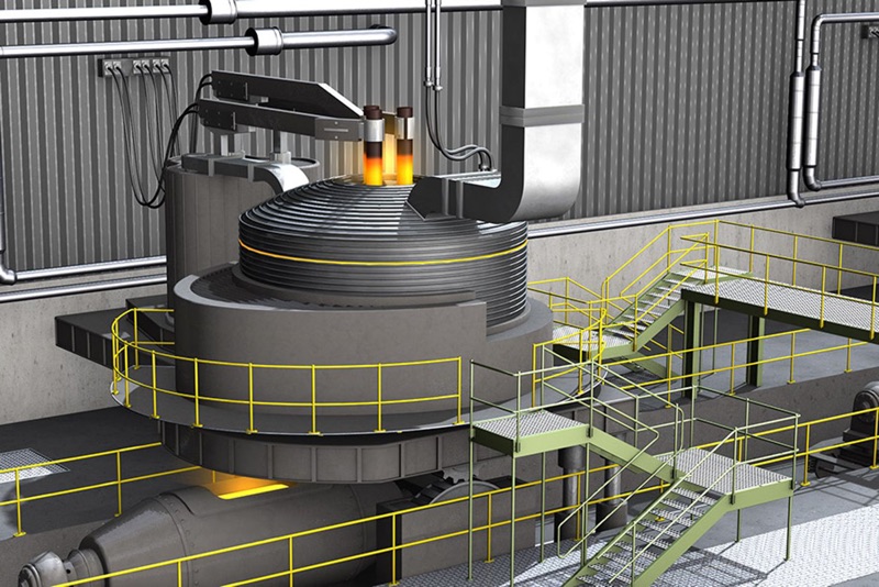 Дуговая сталеплавильная печь